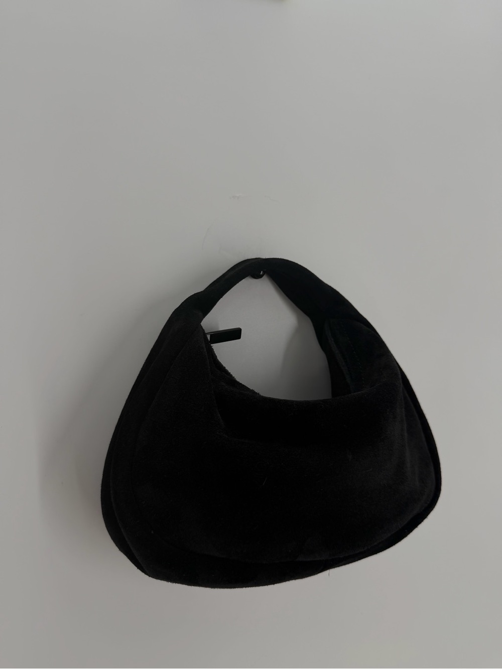 St. Agni Mini Bon Bon Suede Bag in Black - Picture 3 of 6